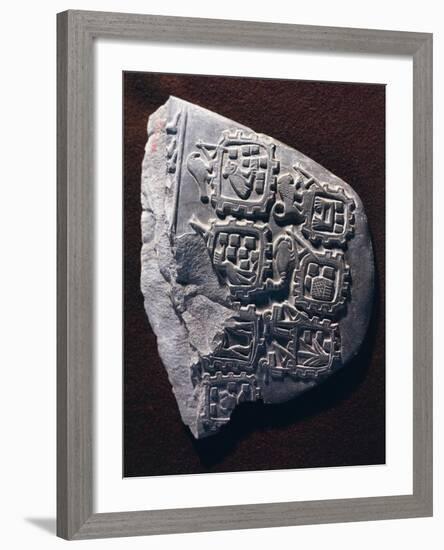 Egyptian Civilization, Predynastic Period, Commemorative Paletta with Relief-null-Framed Giclee Print