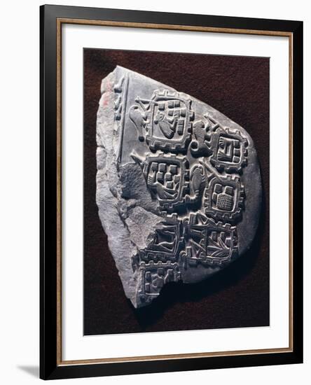 Egyptian Civilization, Predynastic Period, Commemorative Paletta with Relief-null-Framed Giclee Print