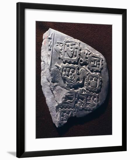 Egyptian Civilization, Predynastic Period, Commemorative Paletta with Relief-null-Framed Giclee Print