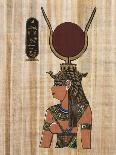 Cleopatra VII, Reconstruction of a Relief From the Temple of Kom Ombo-Egyptian-Framed Giclee Print