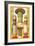 Egyptian Columns-Racinet-Framed Premium Giclee Print