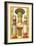 Egyptian Columns-Racinet-Framed Art Print