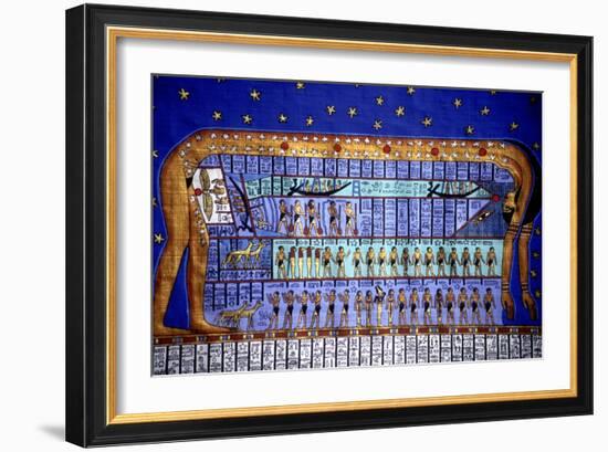 Egyptian Cosmos-null-Framed Giclee Print