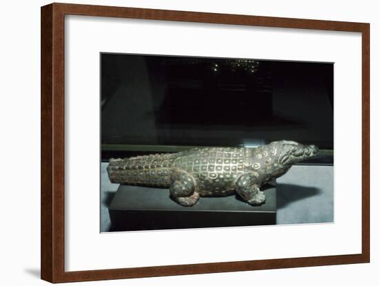 Egyptian Crocodile God of Fayum, Egypt, c1850BC-Unknown-Framed Giclee Print