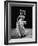 Egyptian Dancer Samia Gamal, Thrusting Sidewise to Make a Lassolike Pattern-Loomis Dean-Framed Photographic Print