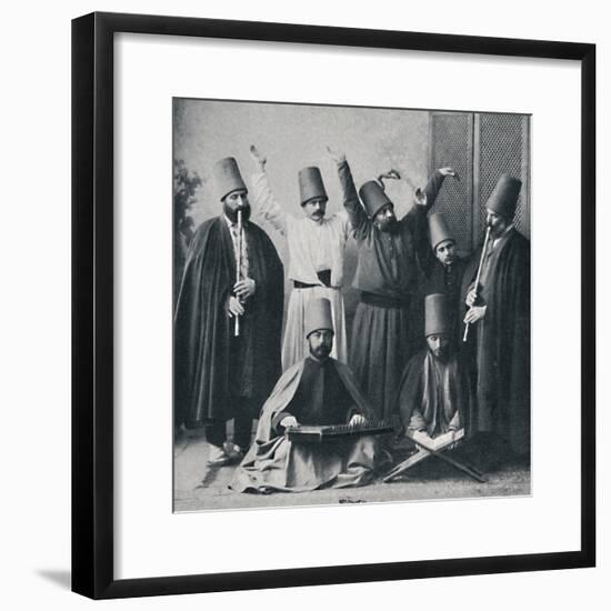 Egyptian dancing dervishes, 1912-Unknown-Framed Photographic Print