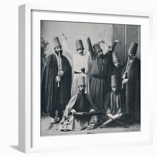 Egyptian dancing dervishes, 1912-Unknown-Framed Photographic Print