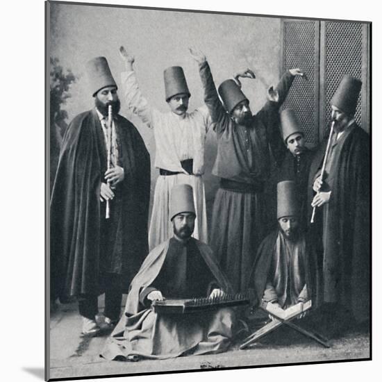 Egyptian dancing dervishes, 1912-Unknown-Mounted Photographic Print