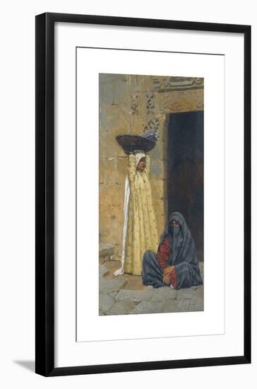 Egyptian Figures, Left-Ludwig Deutsch-Framed Premium Giclee Print