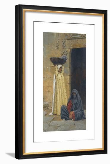 Egyptian Figures, Left-Ludwig Deutsch-Framed Premium Giclee Print