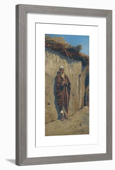 Egyptian Figures, Right-Ludwig Deutsch-Framed Premium Giclee Print