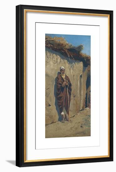 Egyptian Figures, Right-Ludwig Deutsch-Framed Premium Giclee Print