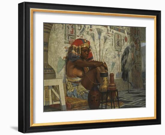 Egyptian Girl-Vasili Dmitrievich Polenov-Framed Giclee Print