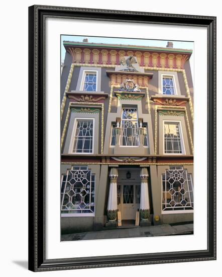 Egyptian House, Penzance, Cornwall, England, United Kingdom-Charles Bowman-Framed Photographic Print