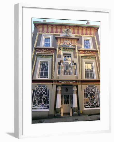 Egyptian House, Penzance, Cornwall, England, United Kingdom-Charles Bowman-Framed Photographic Print
