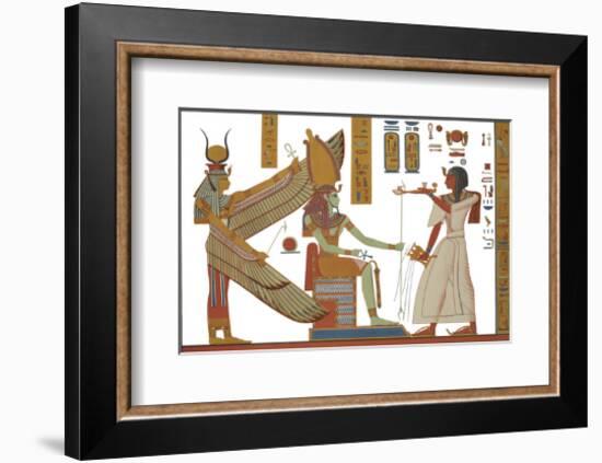 Egyptian Monuments - Phtha Sokaris-Historic Collection-Framed Giclee Print