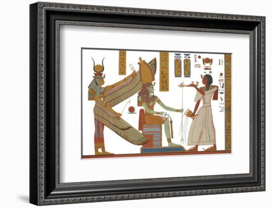 Egyptian Monuments - Phtha Sokaris-Historic Collection-Framed Giclee Print