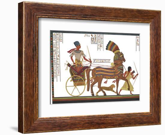 Egyptian Monuments - Rhamsès III-Historic Collection-Framed Giclee Print