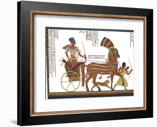 Egyptian Monuments - Rhamsès III-Historic Collection-Framed Giclee Print