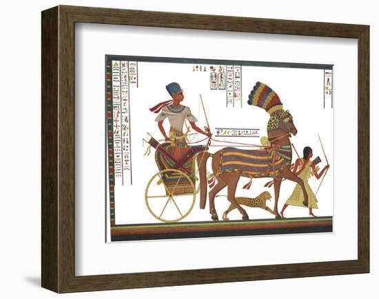 Egyptian Monuments - Rhamsès III-Historic Collection-Framed Giclee Print