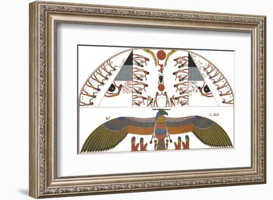 Egyptian Monuments - Tomb of Siptah-Historic Collection-Framed Giclee Print