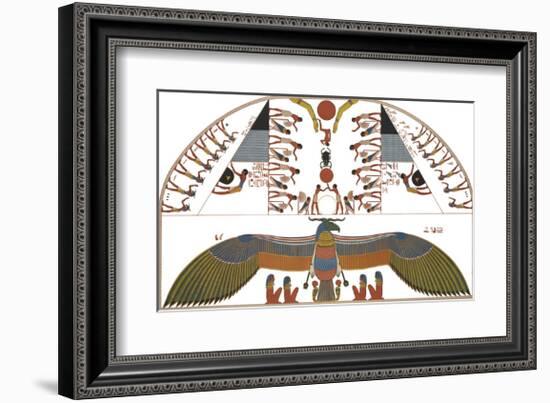 Egyptian Monuments - Tomb of Siptah-Historic Collection-Framed Giclee Print