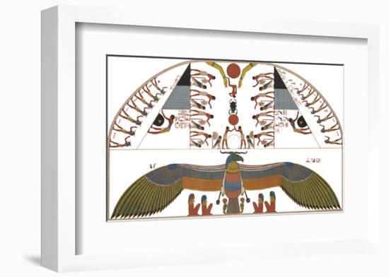 Egyptian Monuments - Tomb of Siptah-Historic Collection-Framed Giclee Print