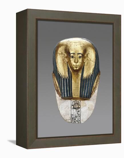 Egyptian Mummy Mask Satdjehuty-null-Framed Stretched Canvas