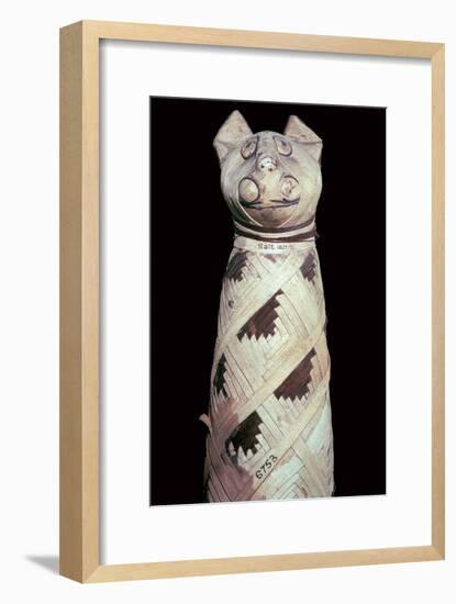 Egyptian mummy of a cat-Unknown-Framed Giclee Print