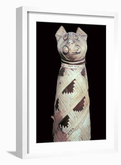 Egyptian mummy of a cat-Unknown-Framed Giclee Print