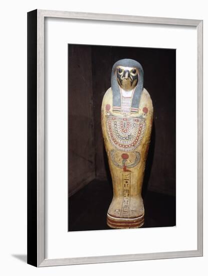 Egyptian Mummy of a Hawk representing Horus, c1st century BC-1st century-Unknown-Framed Giclee Print