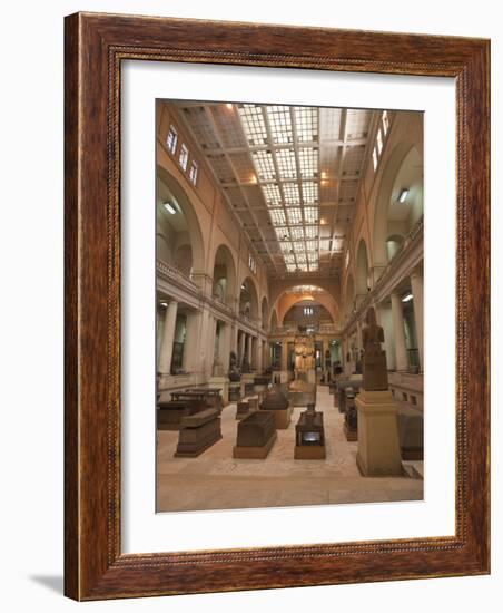 Egyptian Museum, Cairo, Egypt, North Africa, Africa-Michael DeFreitas-Framed Photographic Print