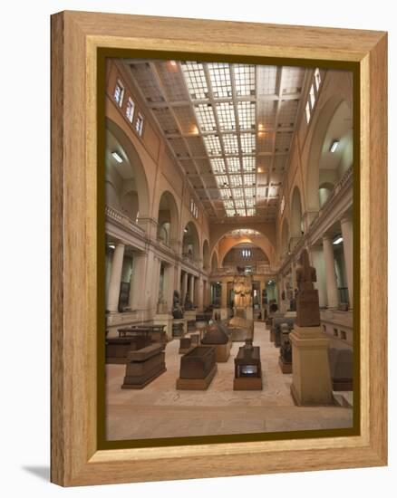 Egyptian Museum, Cairo, Egypt, North Africa, Africa-Michael DeFreitas-Framed Premier Image Canvas