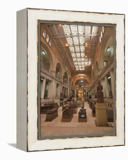 Egyptian Museum, Cairo, Egypt, North Africa, Africa-Michael DeFreitas-Framed Premier Image Canvas