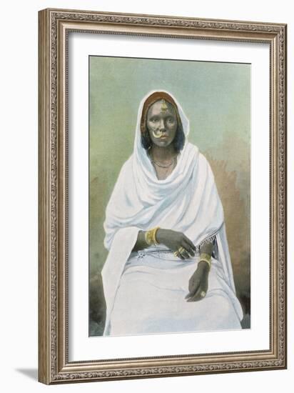 Egyptian Nubian Woman-null-Framed Photographic Print