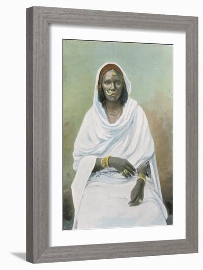 Egyptian Nubian Woman-null-Framed Photographic Print