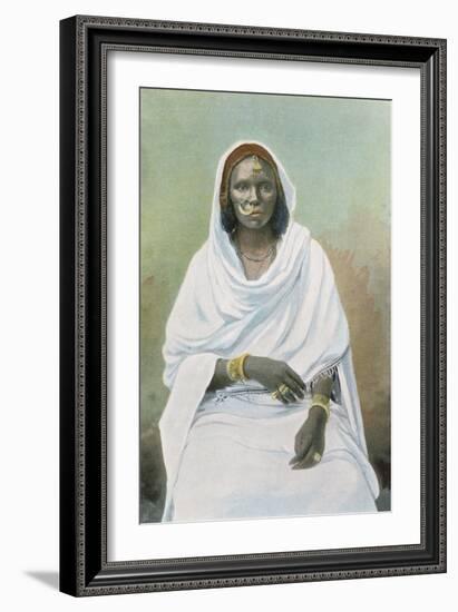 Egyptian Nubian Woman-null-Framed Photographic Print