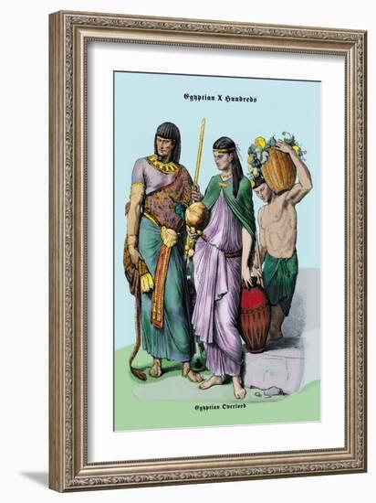 Egyptian Overlord-Richard Brown-Framed Art Print