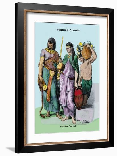 Egyptian Overlord-Richard Brown-Framed Art Print