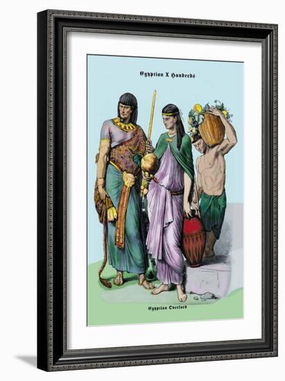 Egyptian Overlord-Richard Brown-Framed Art Print