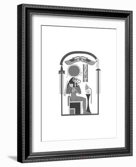 Egyptian Pantheon - Atum-Historic Collection-Framed Giclee Print