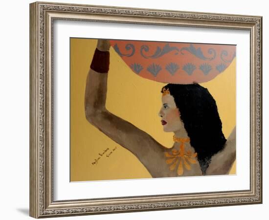 Egyptian Priestess 2015-Susan Adams-Framed Giclee Print