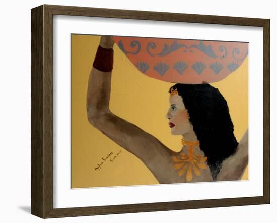 Egyptian Priestess 2015-Susan Adams-Framed Giclee Print