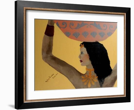 Egyptian Priestess 2015-Susan Adams-Framed Giclee Print