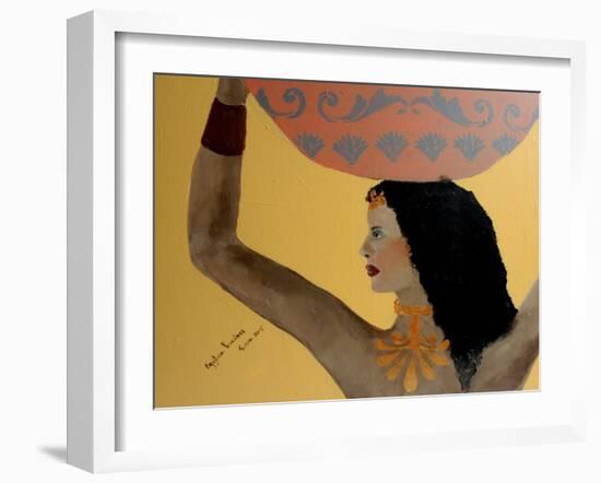 Egyptian Priestess 2015-Susan Adams-Framed Giclee Print