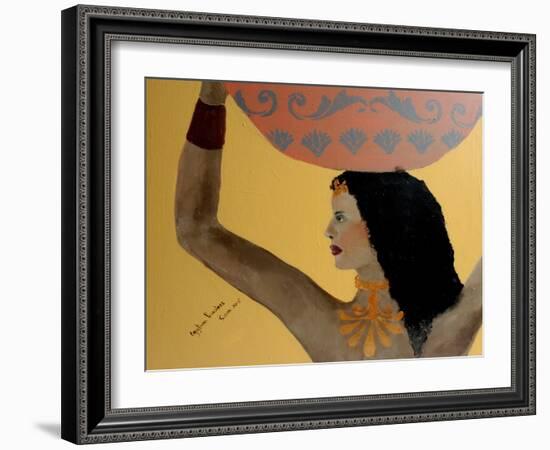 Egyptian Priestess 2015-Susan Adams-Framed Giclee Print