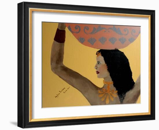 Egyptian Priestess 2015-Susan Adams-Framed Giclee Print