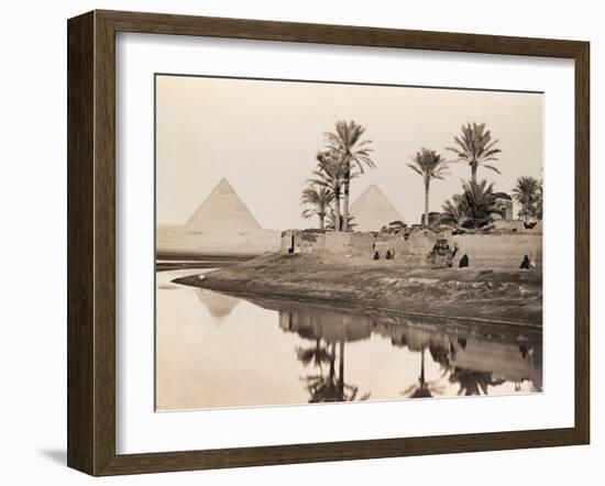 Egyptian Pyramids-null-Framed Giclee Print