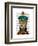 Egyptian Queen Cat-Fab Funky-Framed Art Print