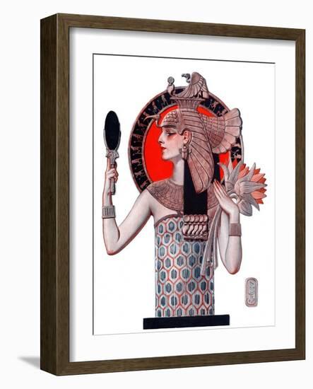 "Egyptian Queen,"October 6, 1923-Joseph Christian Leyendecker-Framed Giclee Print